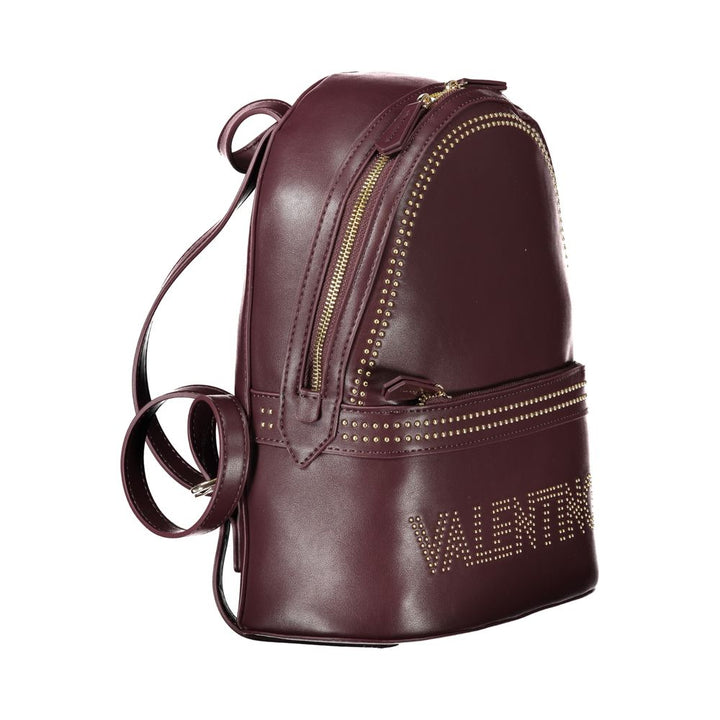 Valentino Bags Red Polyethylene Backpack