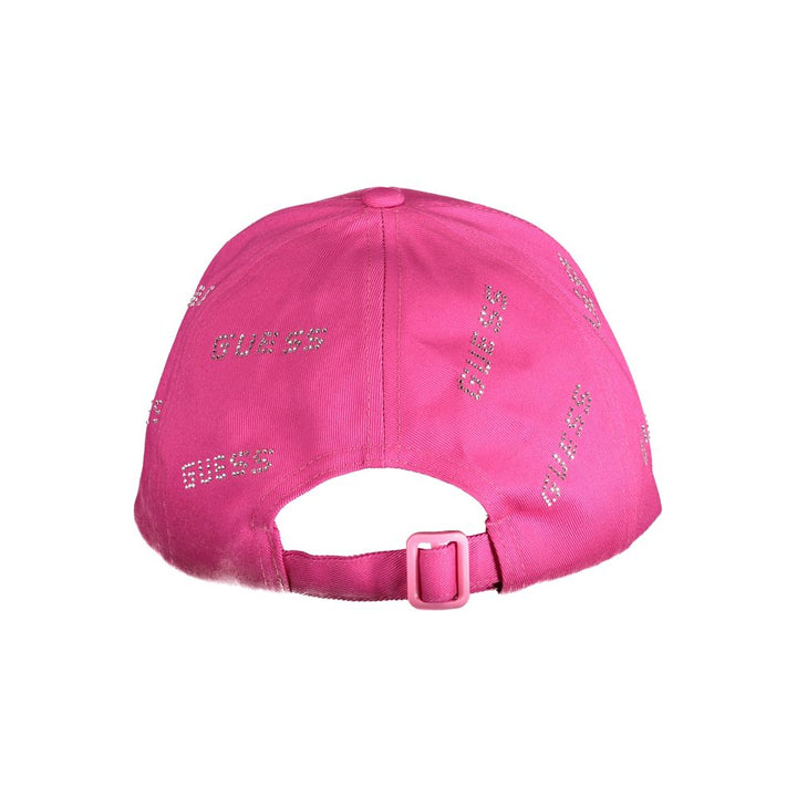 Guess Jeans Pink Cotton Hat