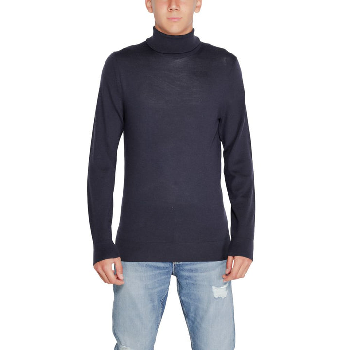 Calvin Klein Blue Wool Sweater