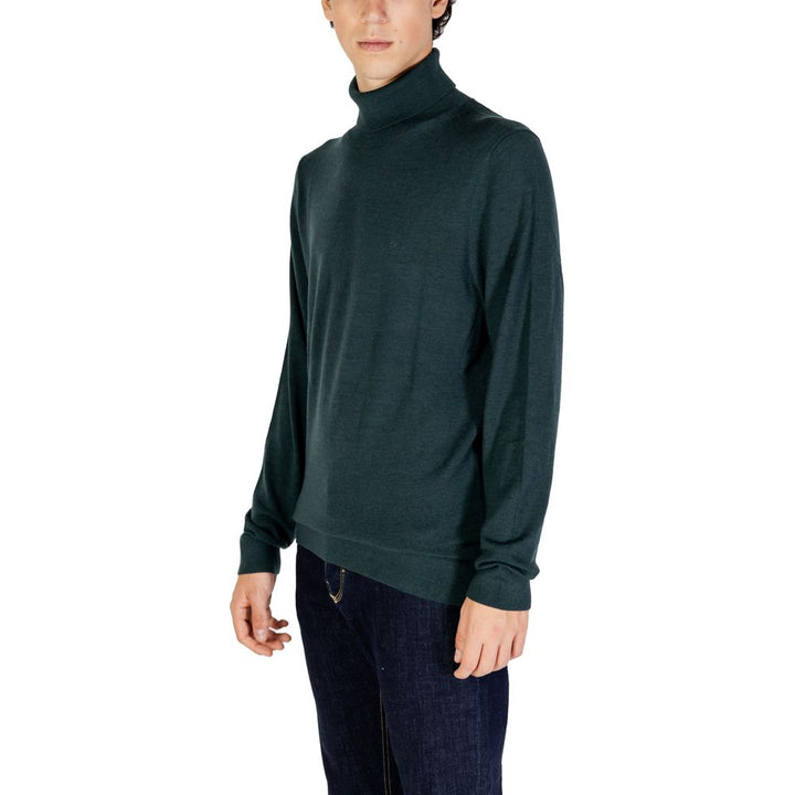 Calvin Klein Green Wool Sweater