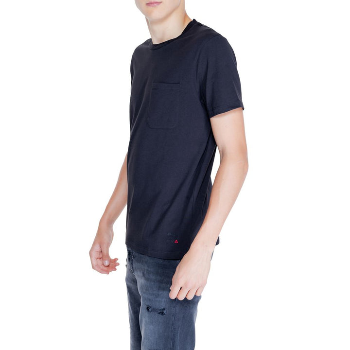 Peuterey Black Cotton T-Shirt