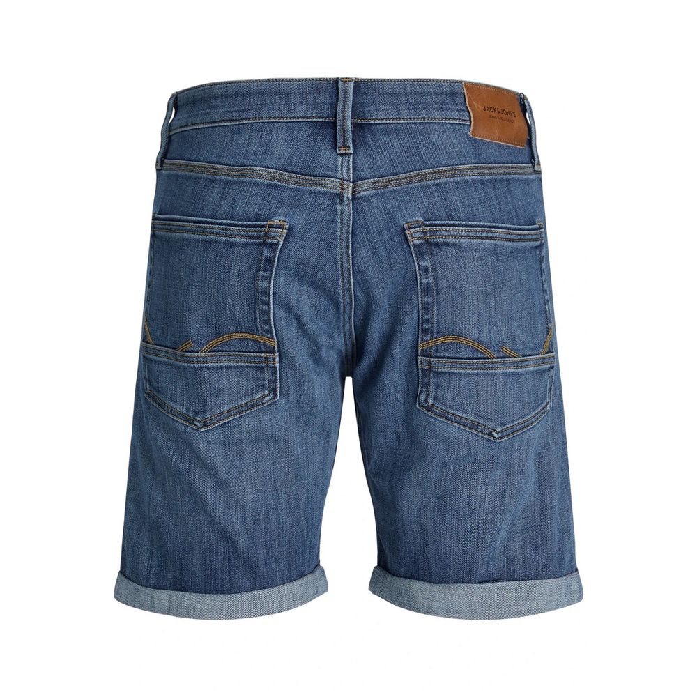 Jack Jones Blue Cotton Short