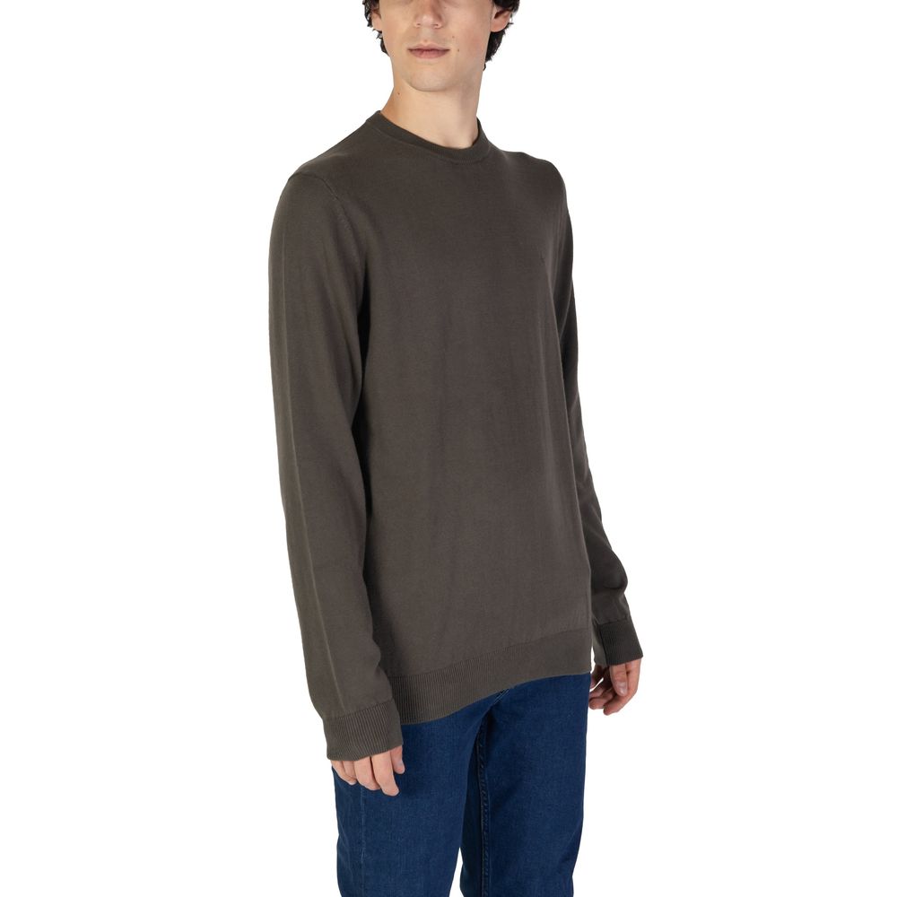 Gas Green Cotton Sweater