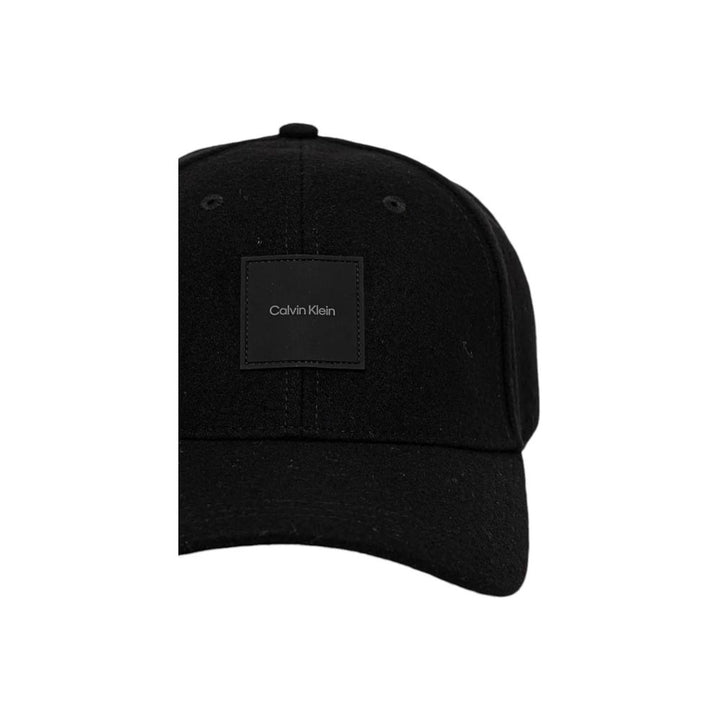 Calvin Klein Black Wool Hats & Cap