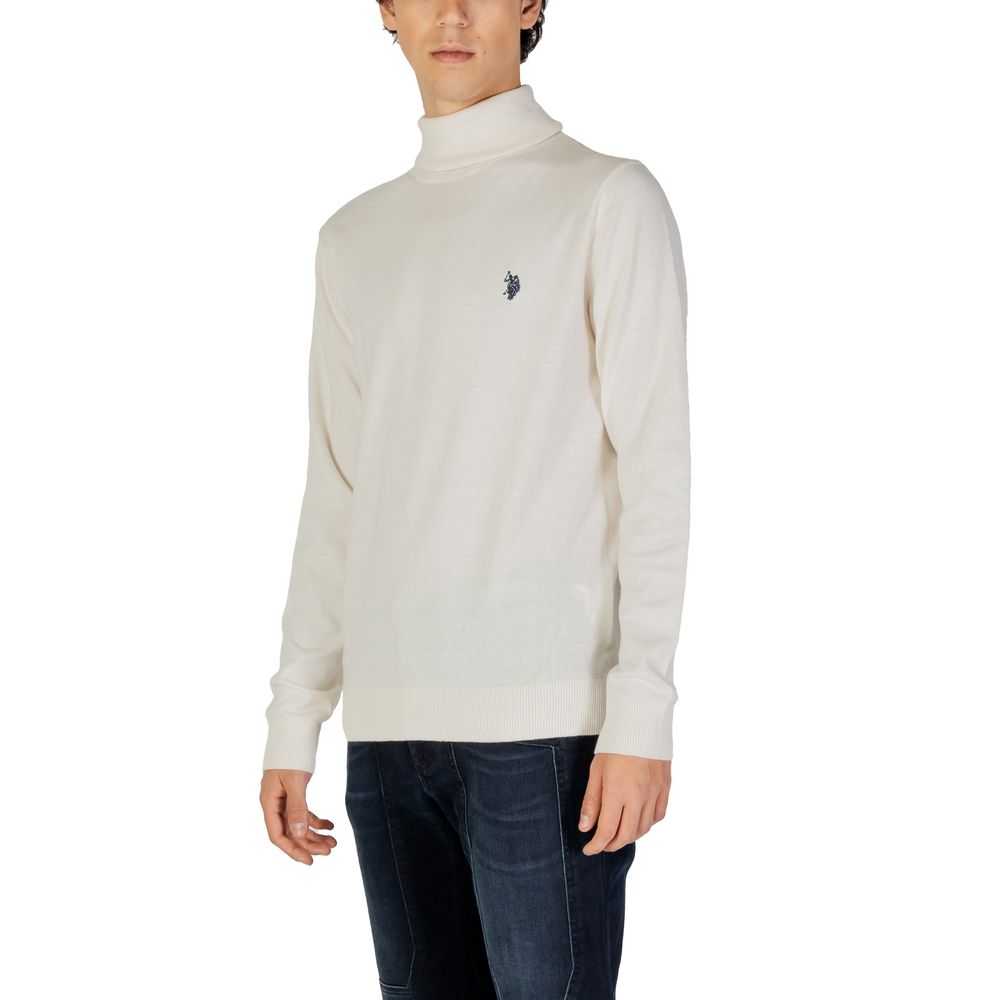 U.S. POLO ASSN. White Cotton Sweater