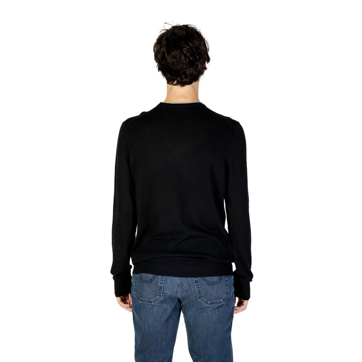 U.S. POLO ASSN. Black Viscose Sweater