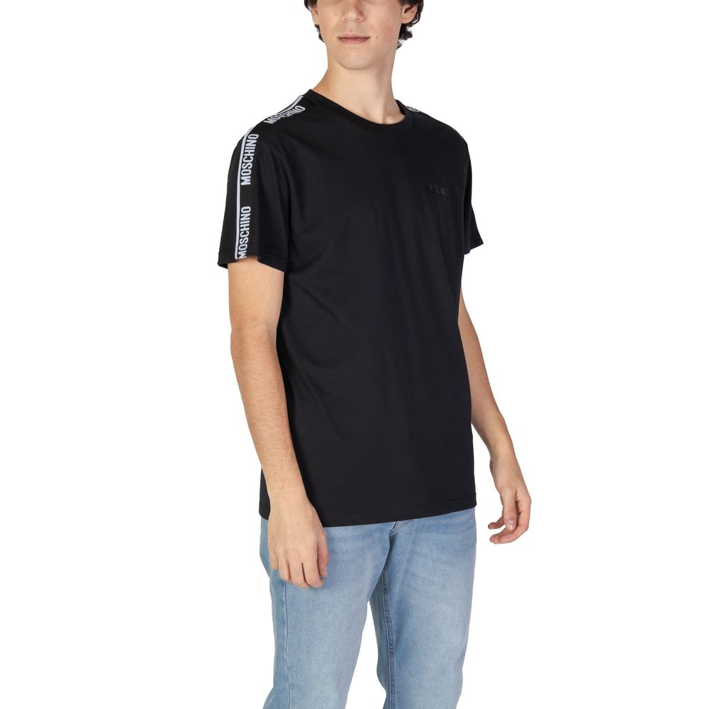 Moschino Black Cotton T-Shirt