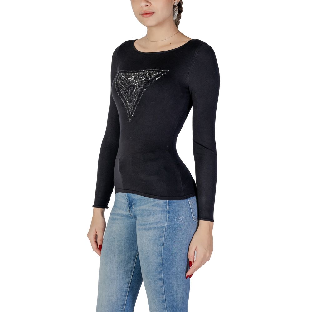 Guess Black Viscose Tops & T-Shirt