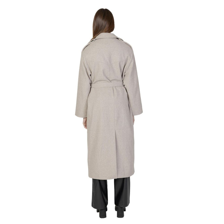 Only Beige Polyester Jackets & Coat