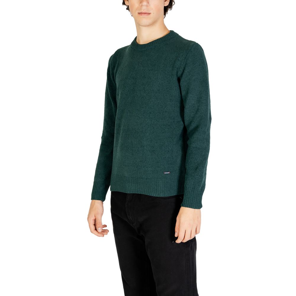 Gianni Lupo Green Polyester Sweater