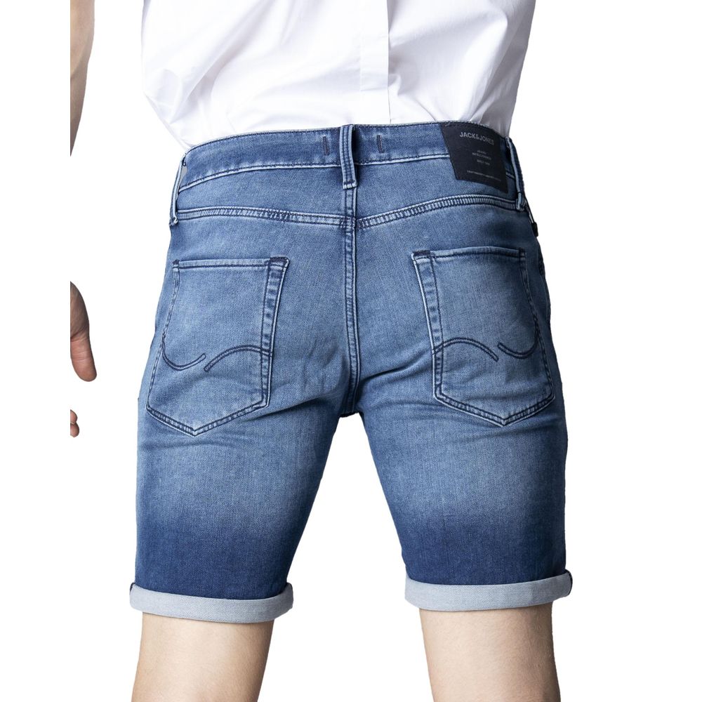 Jack Jones Blue Cotton Short