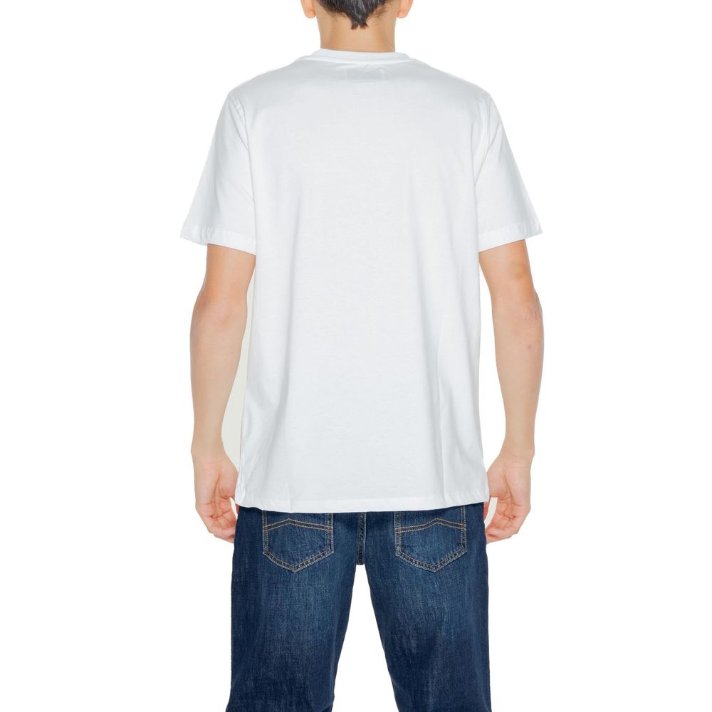 Underclub White Cotton T-Shirt