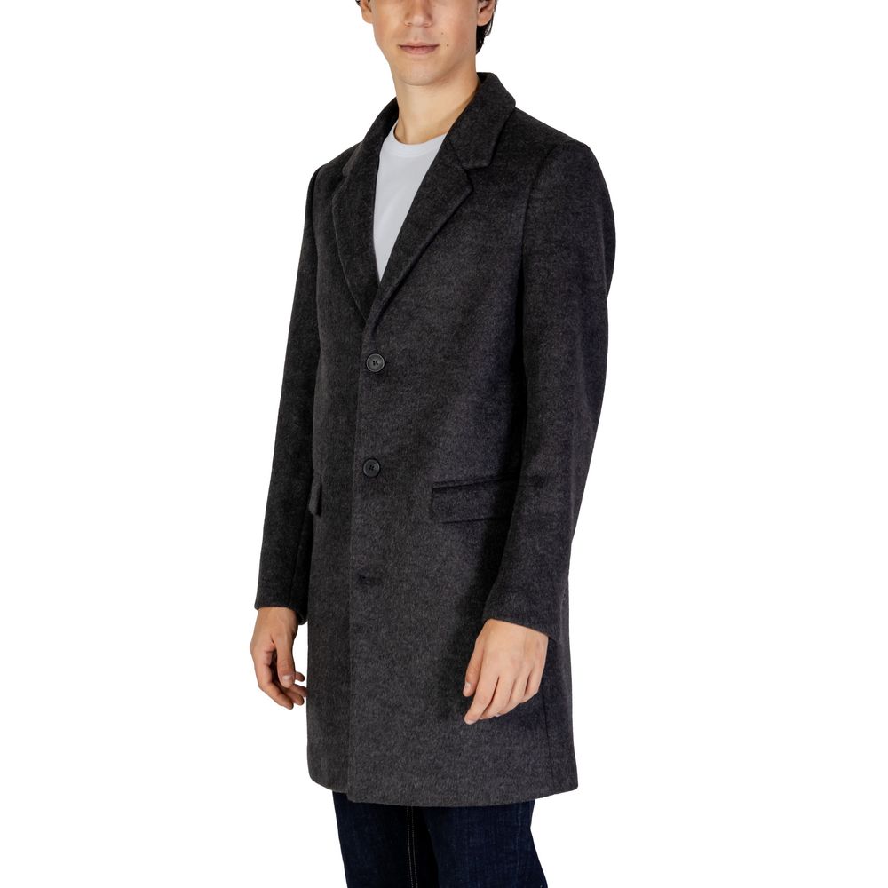 Antony Morato Gray Polyester Jacket