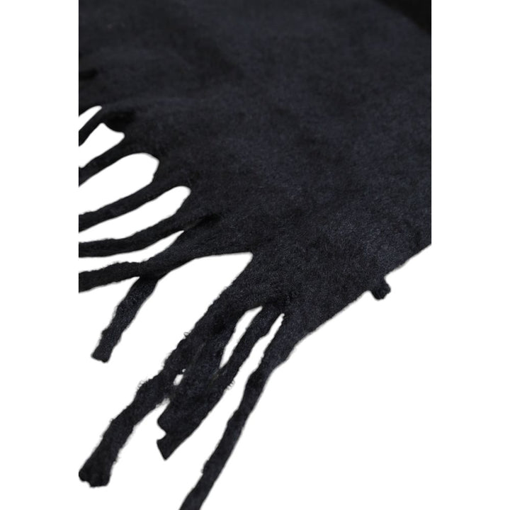 Antony Morato Black Polyester Scarf