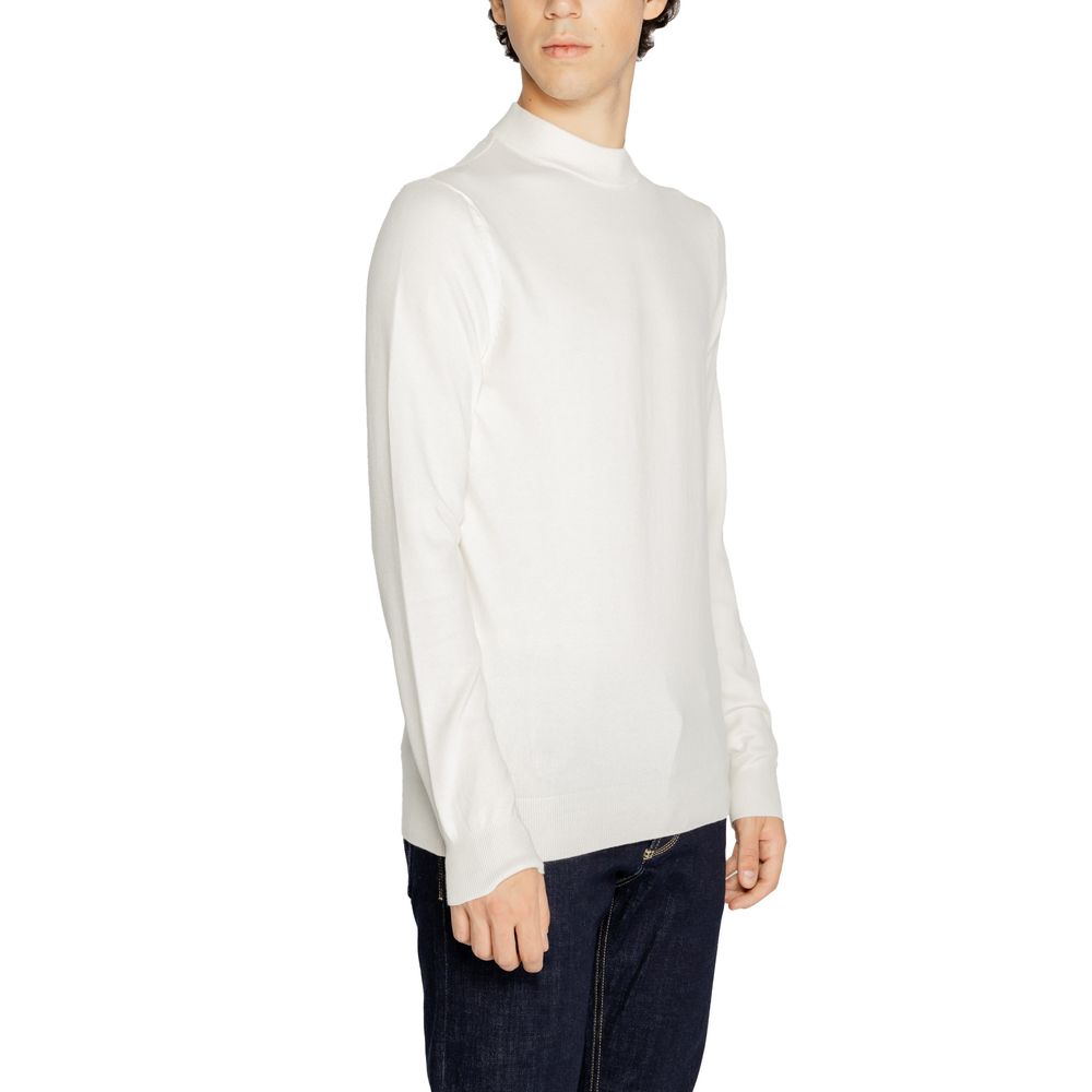 Antony Morato Cream Viscose T-Shirt