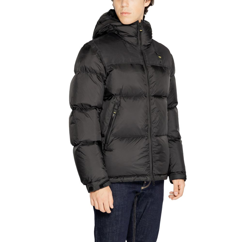 Blauer Black Polyamide Jacket