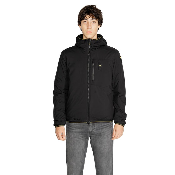 Blauer Black Polyester Jacket