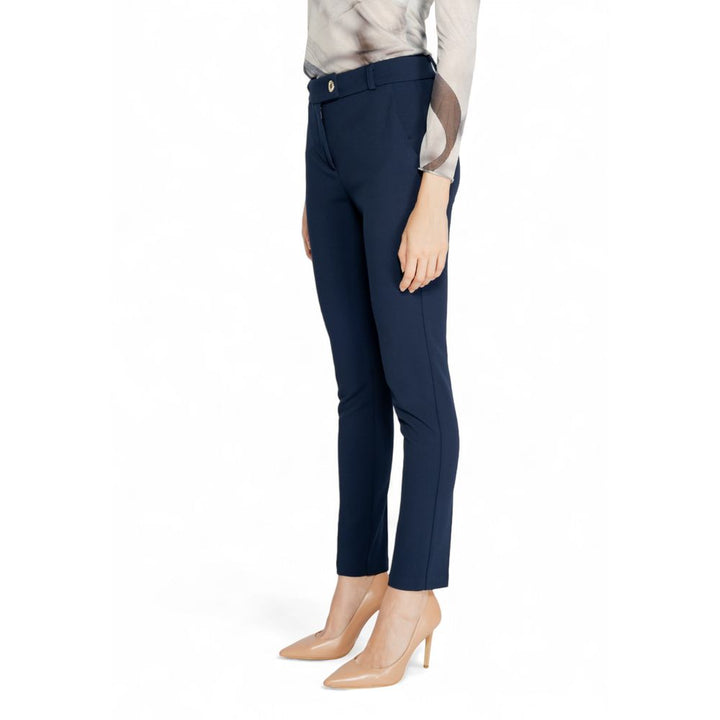 Rinascimento Blue Polyester Jeans & Pant