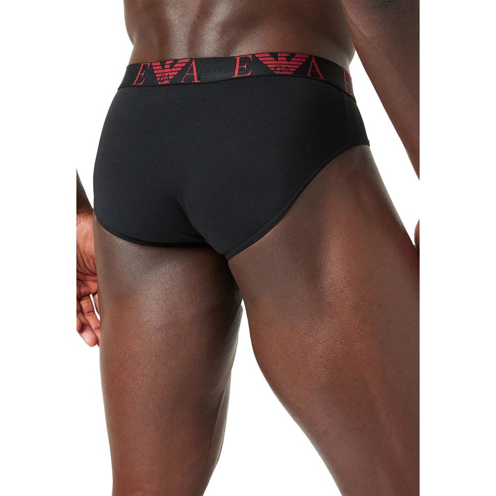 Emporio Armani Underwear Red Cotton Underwear