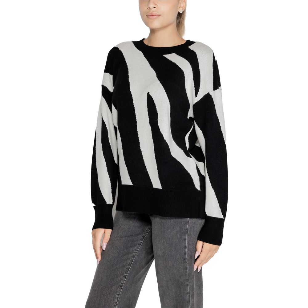 Vero Moda Black Viscose Sweater