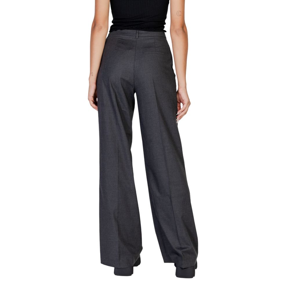 Morgan De Toi Gray Polyester Jeans & Pant