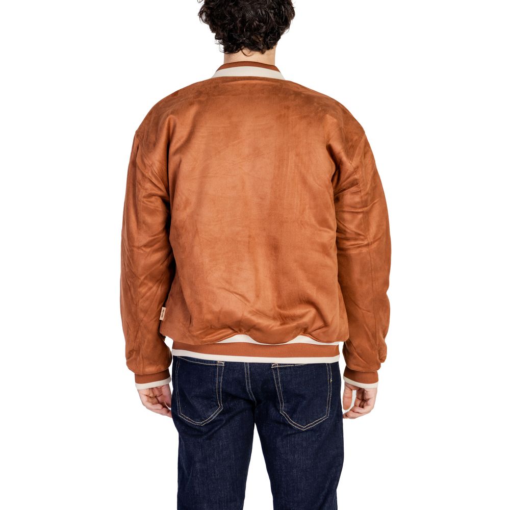 Only & Sons Brown Polyester Jacket