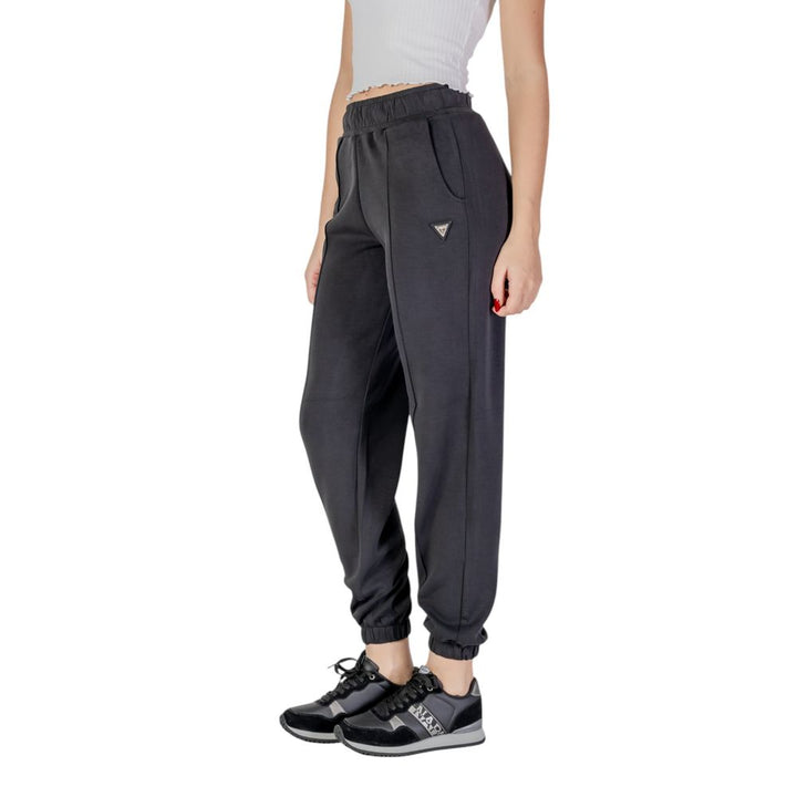 Guess Active Black Polyester Jeans & Pant