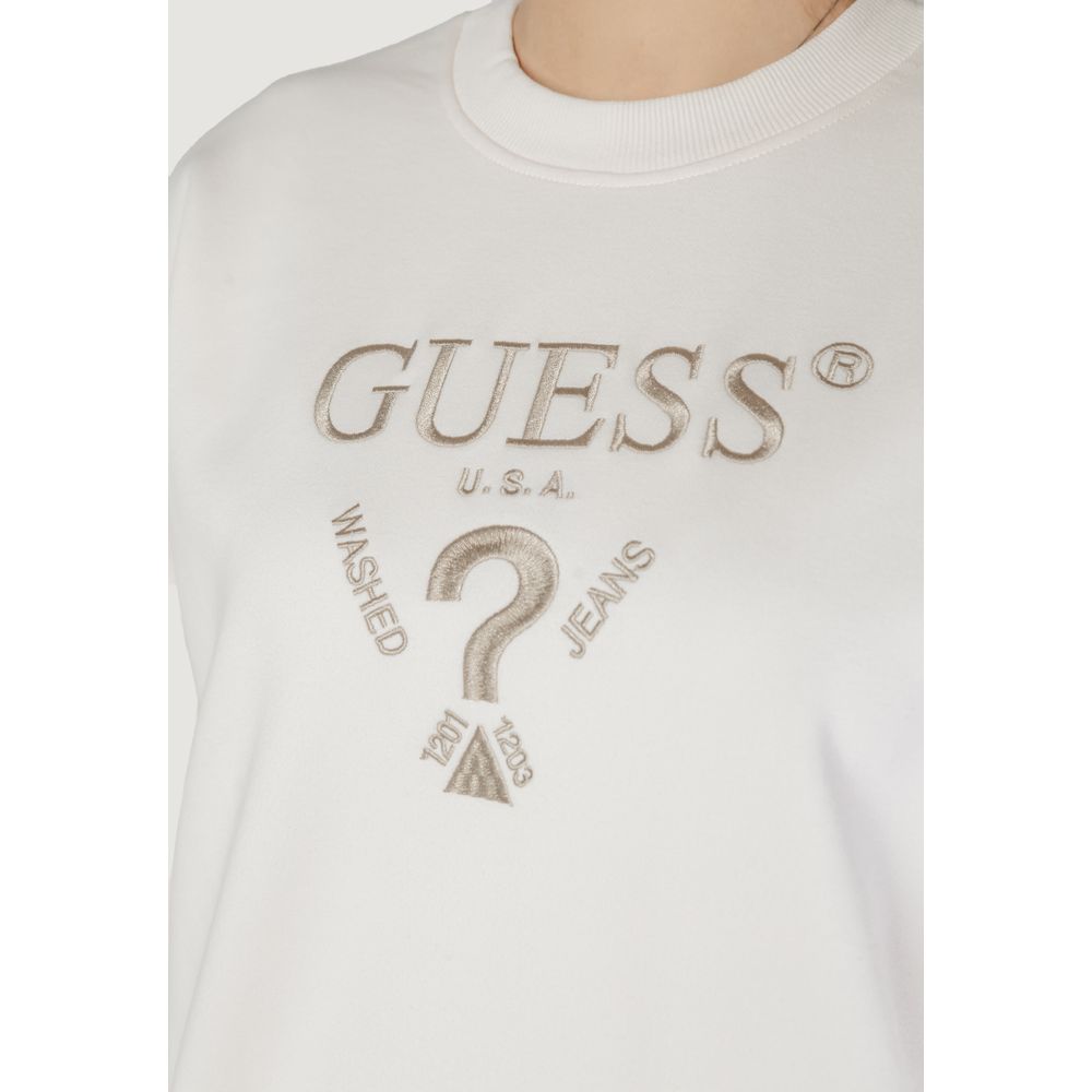 Guess Active Cream Polyester Sweater