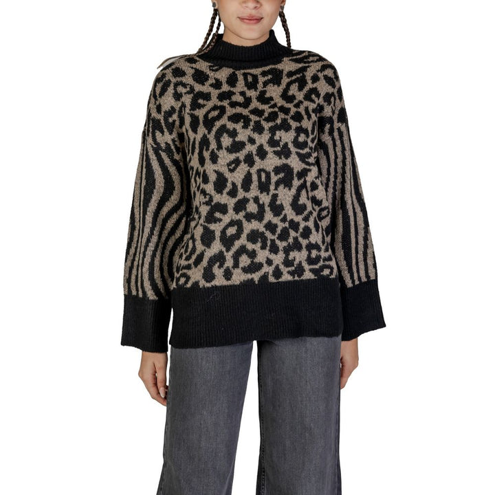 Vero Moda Beige Acrylic Sweater