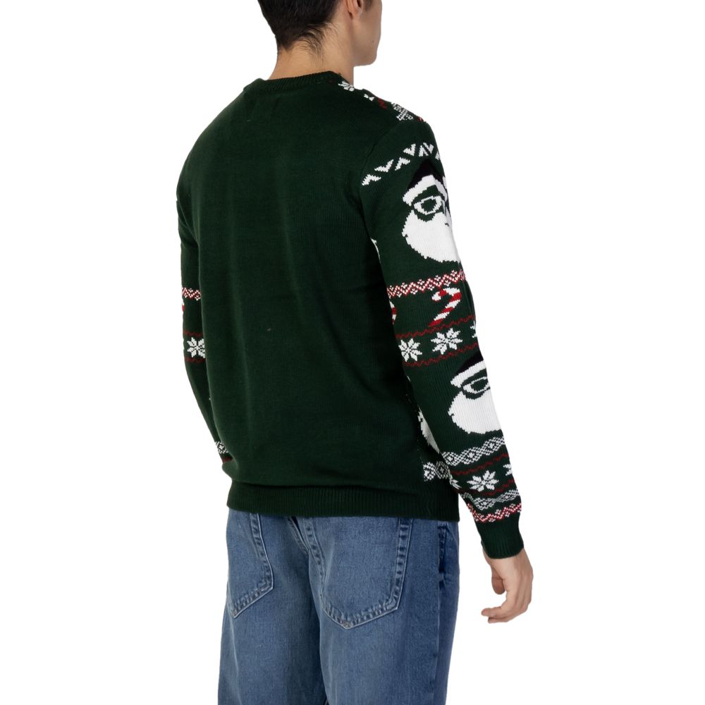 Only & Sons Green Acrylic Sweater