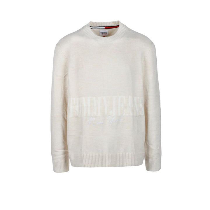 Tommy Hilfiger Jeans Beige Acrylic Sweater