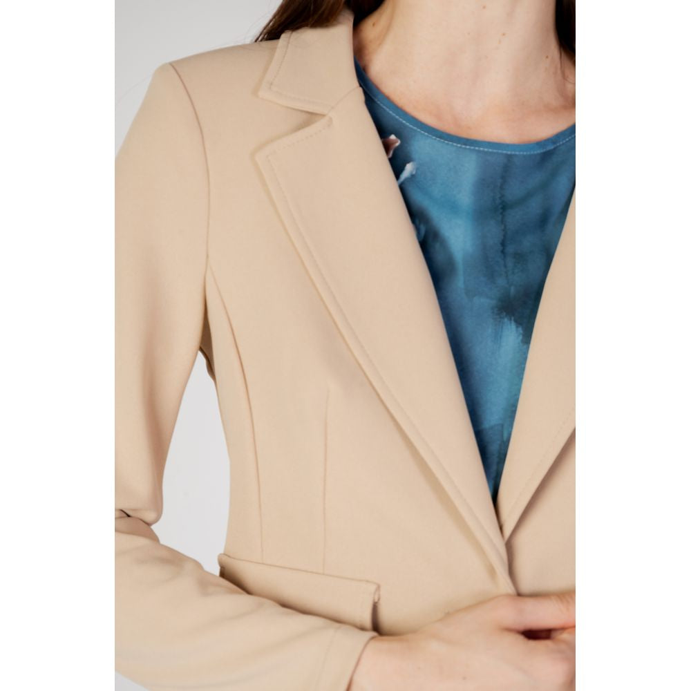 Rinascimento Beige Polyester Suits & Blazer