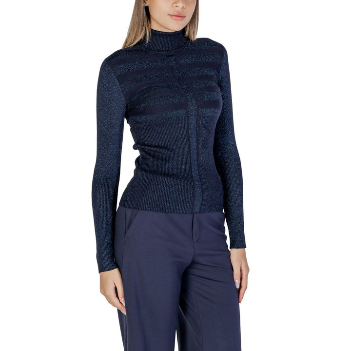 Morgan De Toi Blue Viscose Sweater