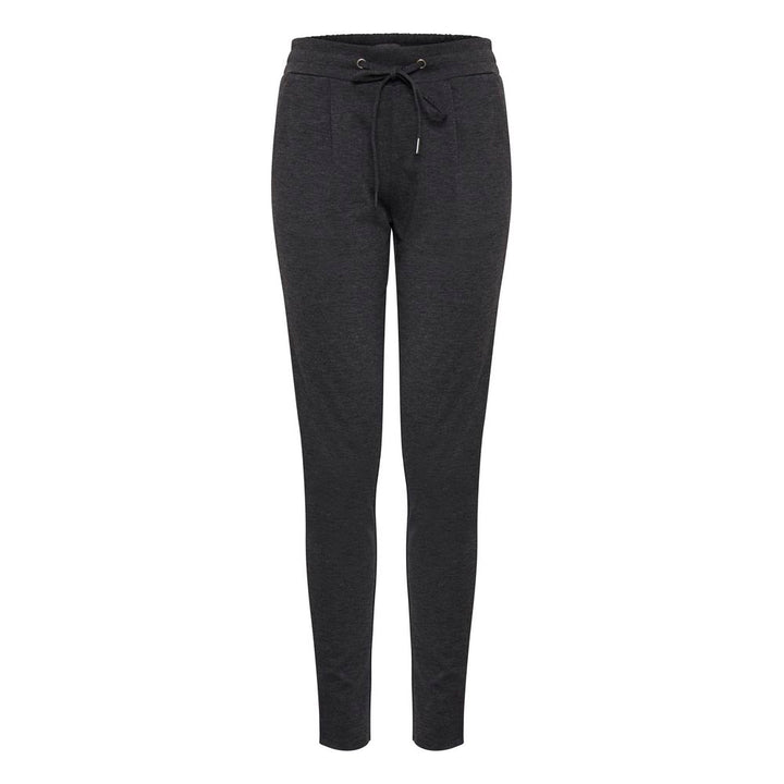 ICHI Gray Polyester Jeans & Pant