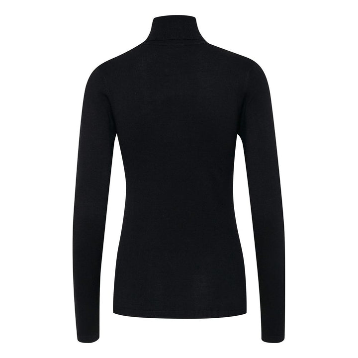 ICHI Black Viscose Sweater