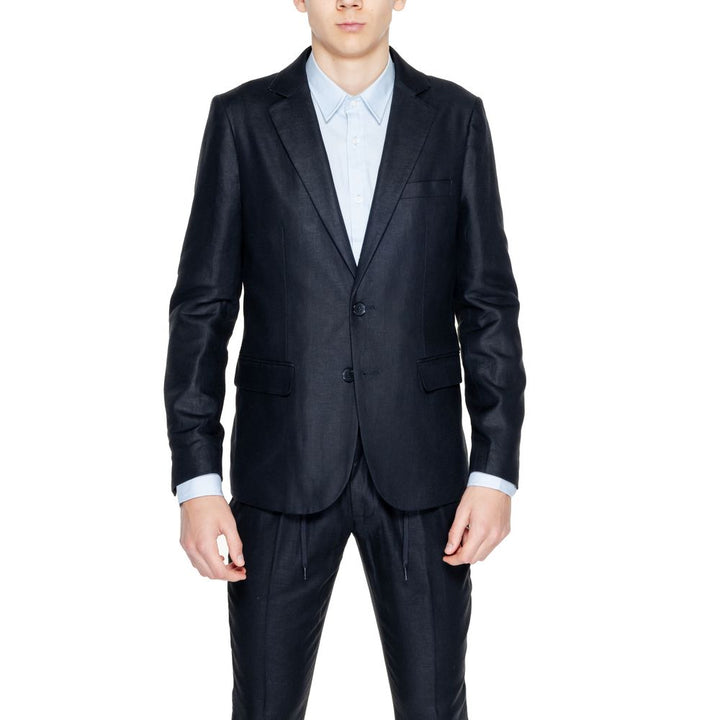 Antony Morato Black Linen Suit