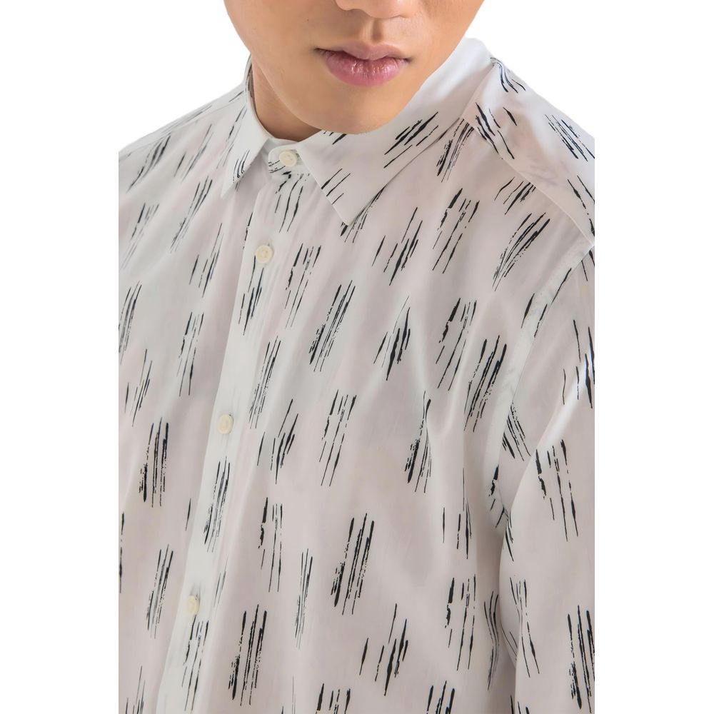 Antony Morato White Viscose Shirt