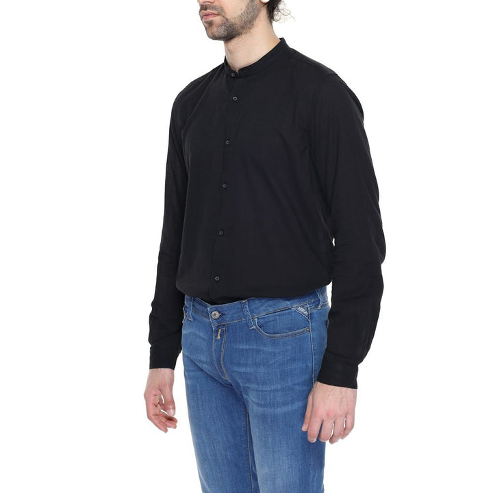 Antony Morato Black Cotton Shirt