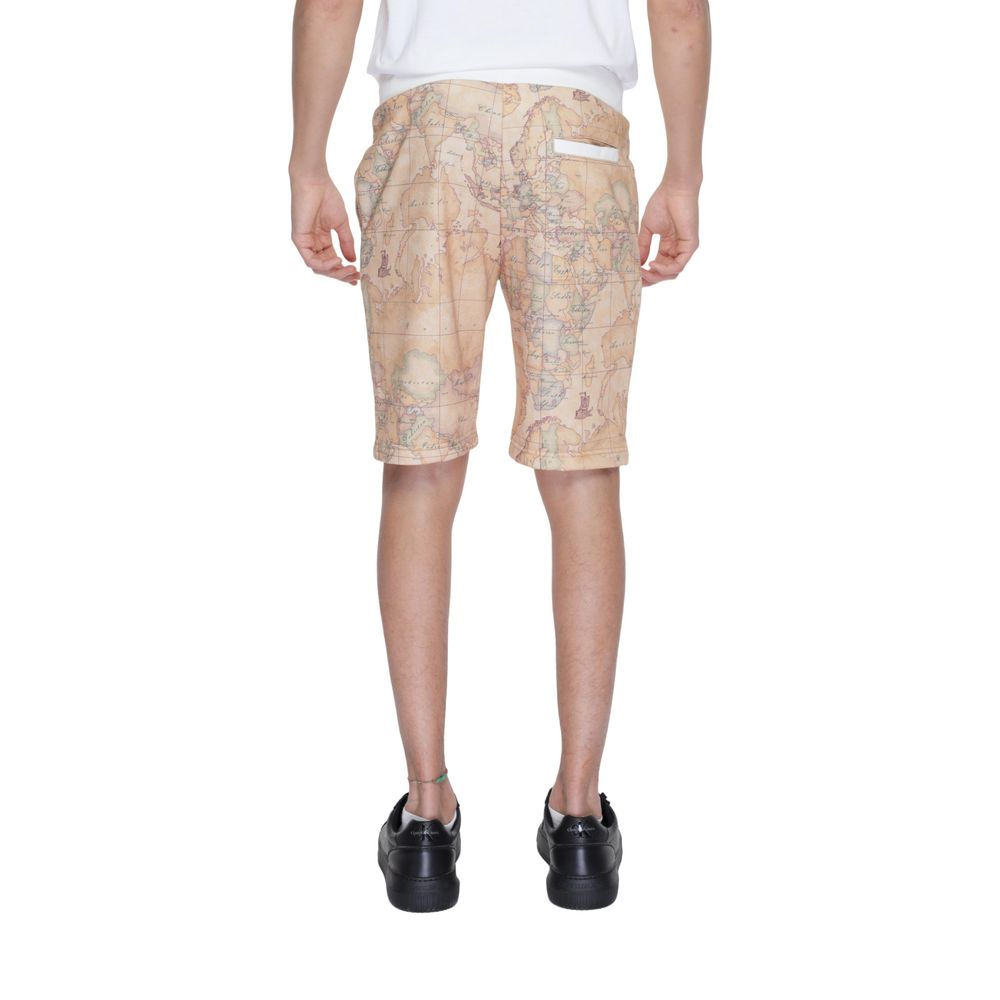 Alviero Martini Prima Classe Beige Polyester Short