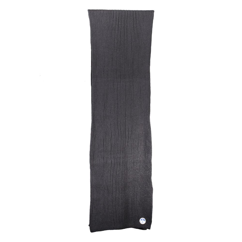 North Sails Black Cotton Scarf