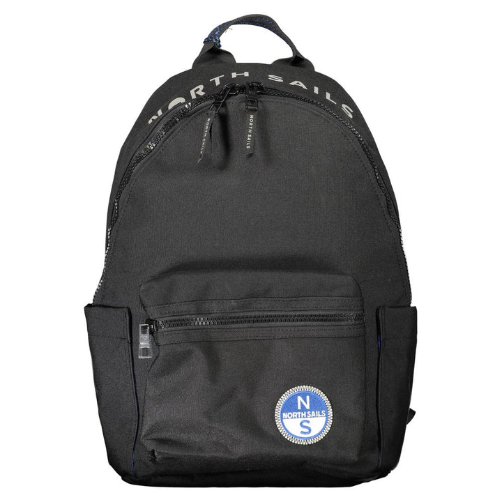 North Sails Black Polyester Backpack