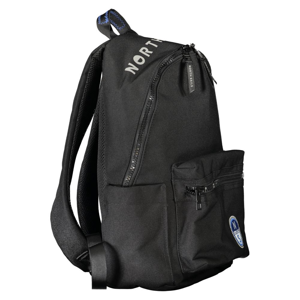 North Sails Black Polyester Backpack