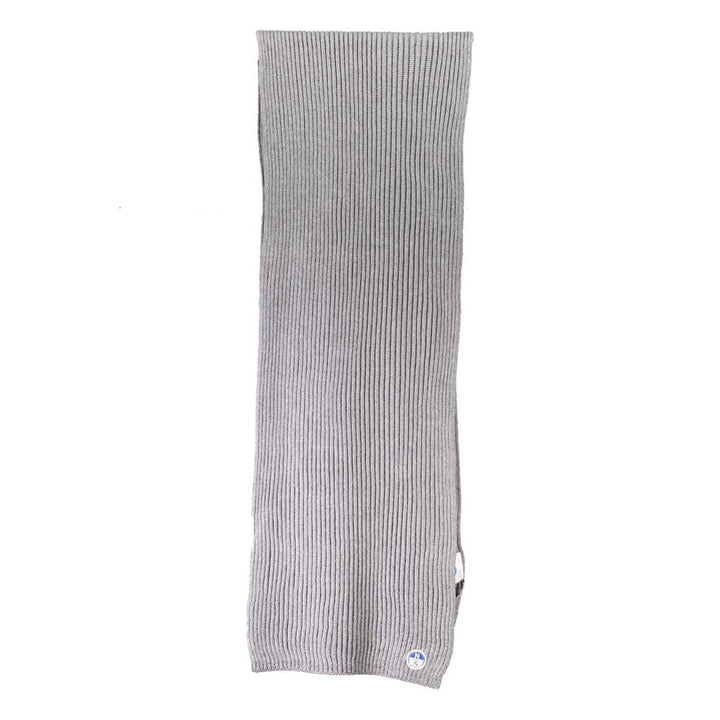 North Sails Gray Cotton Scarf