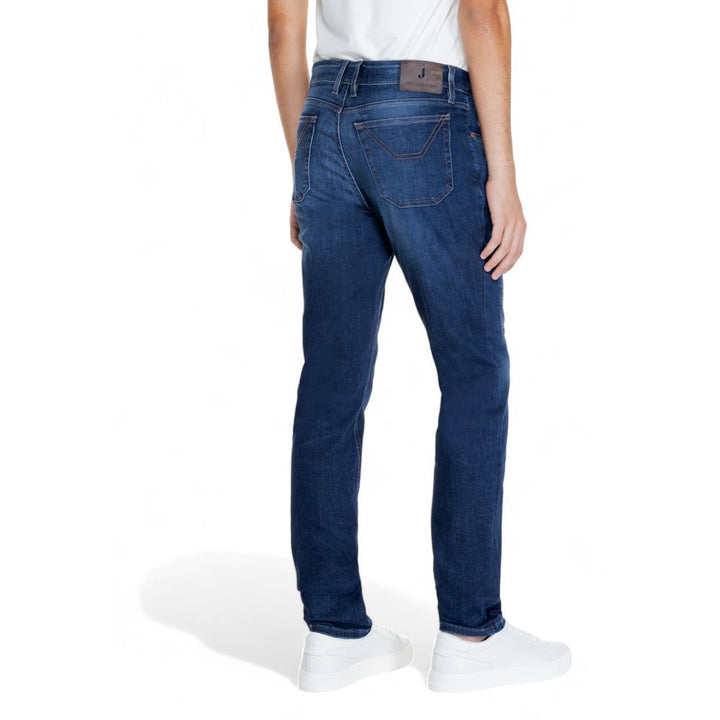 Jeckerson Blue Cotton Jeans & Pant