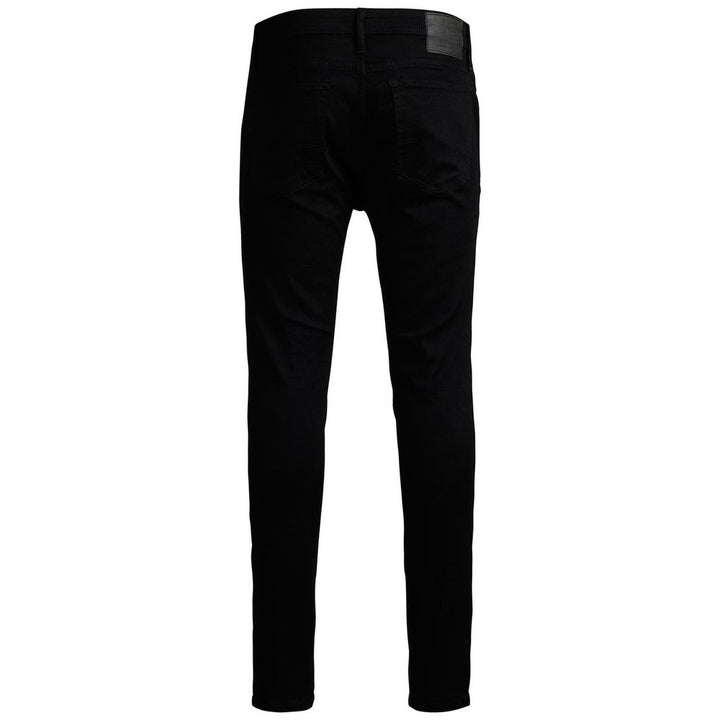 Jack Jones Black Cotton Jeans & Pant