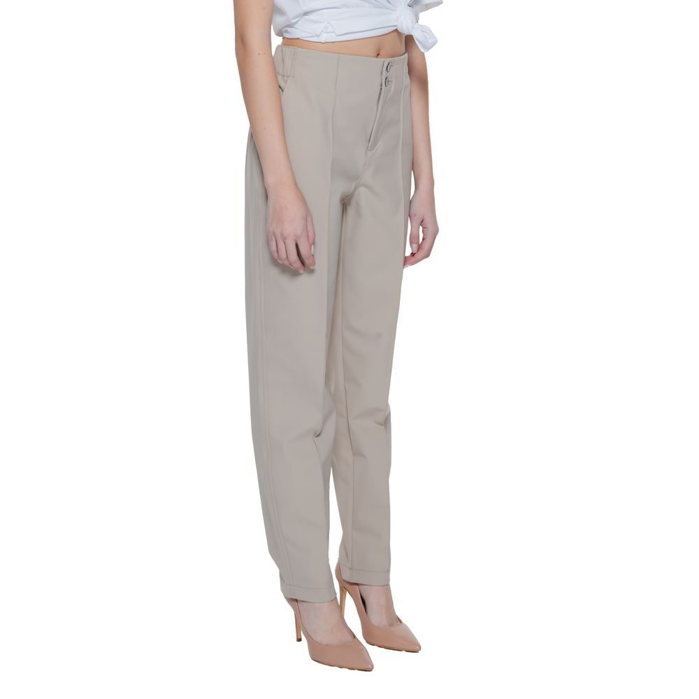 Street One Beige Polyamide Jeans & Pant