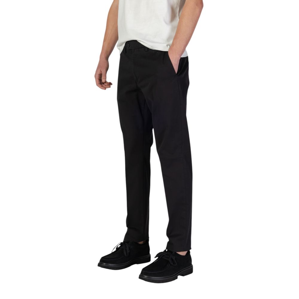 Antony Morato Black Cotton Jeans & Pant