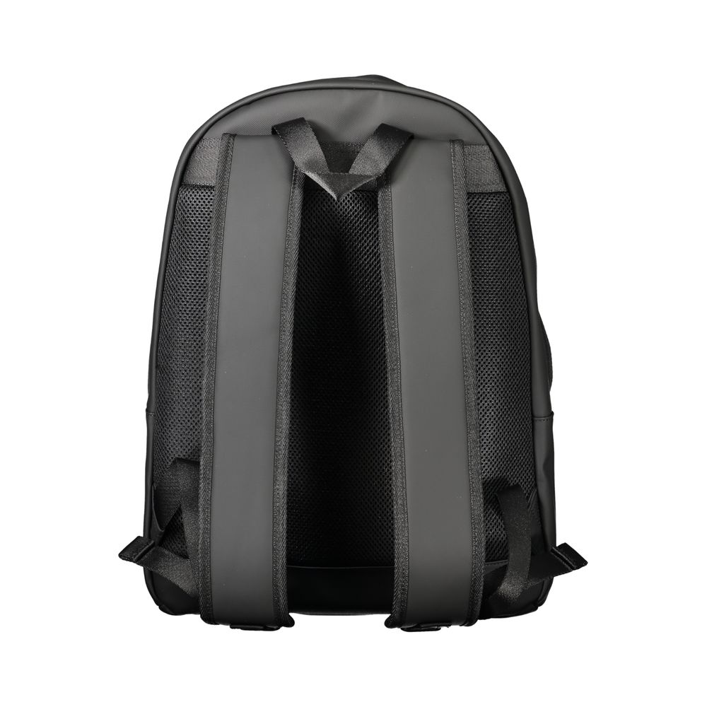 Tommy Hilfiger Black Polyethylene Backpack