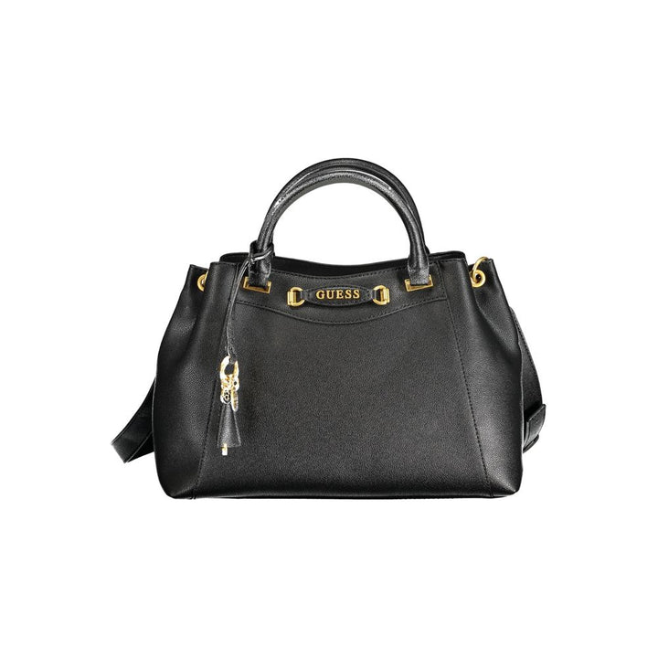 Guess Jeans Black Polyethylene Handbag