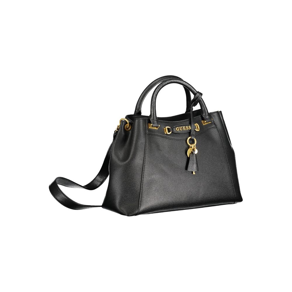 Guess Jeans Black Polyethylene Handbag